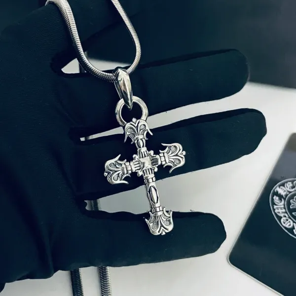 【2026】【CHROME HEARTS】クロムハーツ、新しいネックレス万能シンプルファッションオーナメント