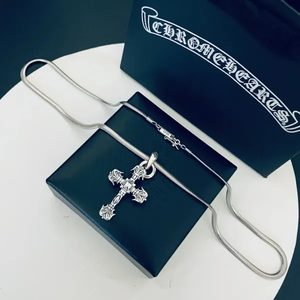 【2026】【CHROME HEARTS】クロムハーツ、新しいネックレス万能シンプルファッションオーナメント