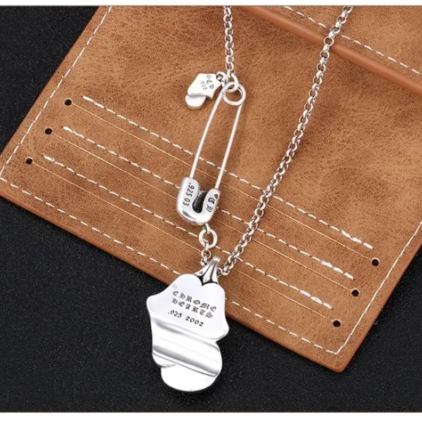 【2026】【CHROME HEARTS】クロムハーツ、新しいネックレス万能シンプルファッションオーナメント
