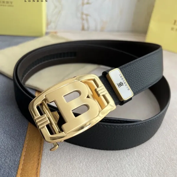【2026】【BURBERRY】(バーバリー) 3.5cm   ベルト メンズ