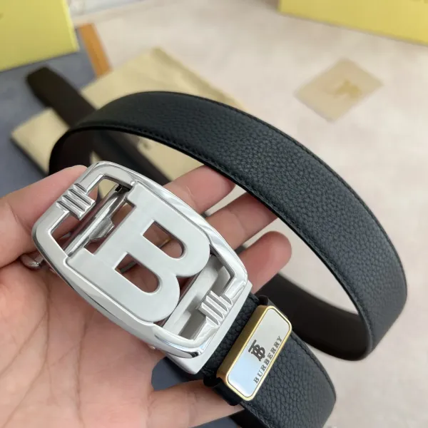 【2026】【BURBERRY】(バーバリー) 3.5cm   ベルト メンズ