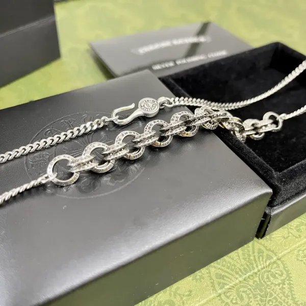 【2026】【CHROME HEARTS】ネックレス、新しいネックレス万能シンプルファッションオーナメント