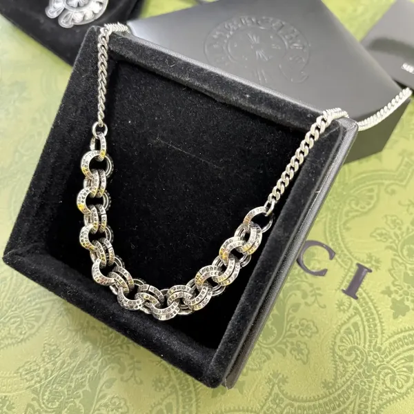 【2026】【CHROME HEARTS】ネックレス、新しいネックレス万能シンプルファッションオーナメント