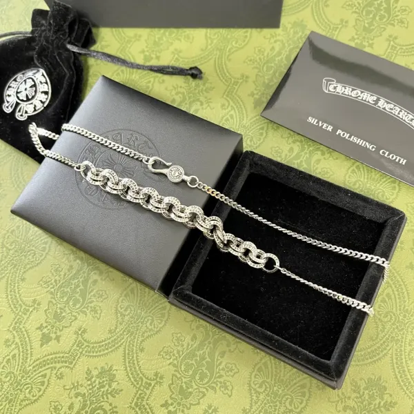 【2026】【CHROME HEARTS】ネックレス、新しいネックレス万能シンプルファッションオーナメント