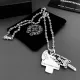 【2026】【CHROME HEARTS】ネックレス、新しいネックレス万能シンプルファッションオーナメント