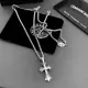 【2026】【CHROME HEARTS】ネックレス、新しいネックレス万能シンプルファッションオーナメント