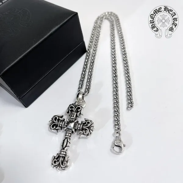 【2026】【CHROME HEARTS】ネックレス、新しいネックレス万能シンプルファッションオーナメント