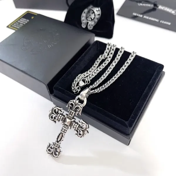 【2026】【CHROME HEARTS】ネックレス、新しいネックレス万能シンプルファッションオーナメント