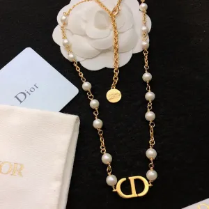 【2026】【DIOR】ネックレス、新しいネックレス万能シンプルファッションオーナメント