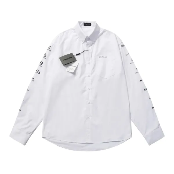 【2026】【 BALENCIAGA   公式旗艦店】 バレンシアガ   シャツ  ご好評に付き再入荷！