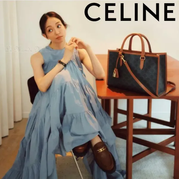 【2026】【CELINE】ミニ ホリゾンタルカバ トリオンフバッグ