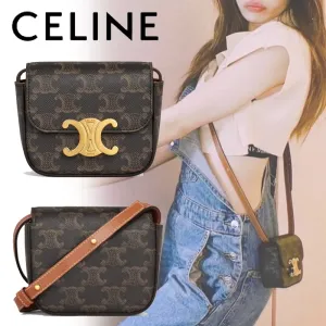 【2026】◆すぐ届く◆【CELINE】ミニ トリオンフ　ショルダーバッグ 11 X 8 X 4 CM