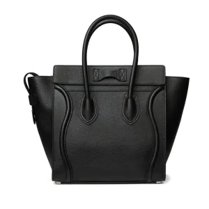 【2026】☆CELINE ラゲージ マイクロ ドラムドカーフスキン 27 X 27 X 15 CM