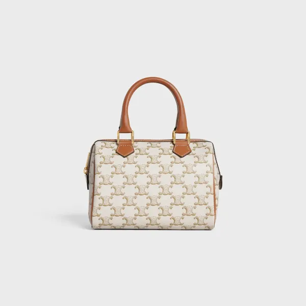 【2026】すぐ届く◆大人気【CELINE】スモールボストン　トリオンフ 19.5 X 14 X 7 CM