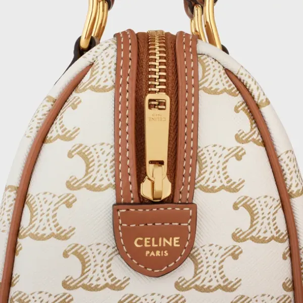 【2026】すぐ届く◆大人気【CELINE】スモールボストン　トリオンフ 19.5 X 14 X 7 CM