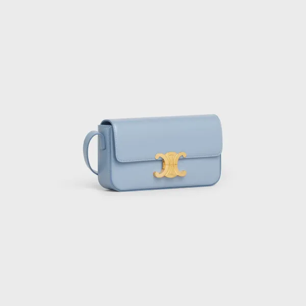 【2026】新作 CELINE♪ トリオンフ ショルダーバッグ カーフスキン 20 X 10 X 4 CM
