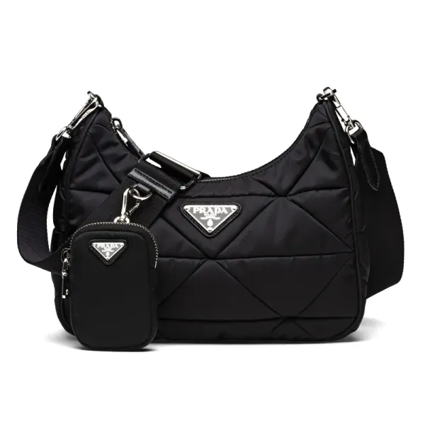 【2026】☆PRADA プラダ パデッドナイロン ショルダーバッグ 24*20.5*7cm