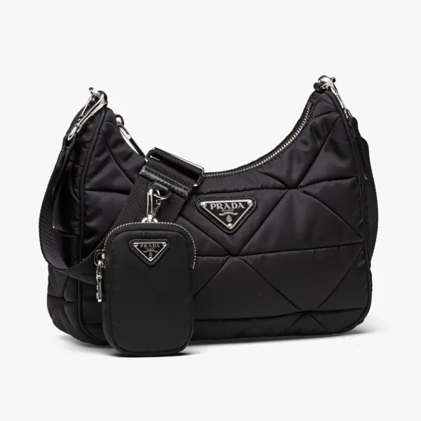 【2026】☆PRADA プラダ パデッドナイロン ショルダーバッグ 24*20.5*7cm
