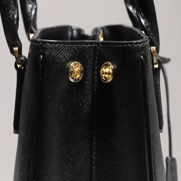 【2026】☆PRADA ガレリア サフィアーノレザー ミニバッグ