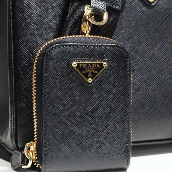 【2026】☆PRADA ガレリア サフィアーノレザー ミニバッグ