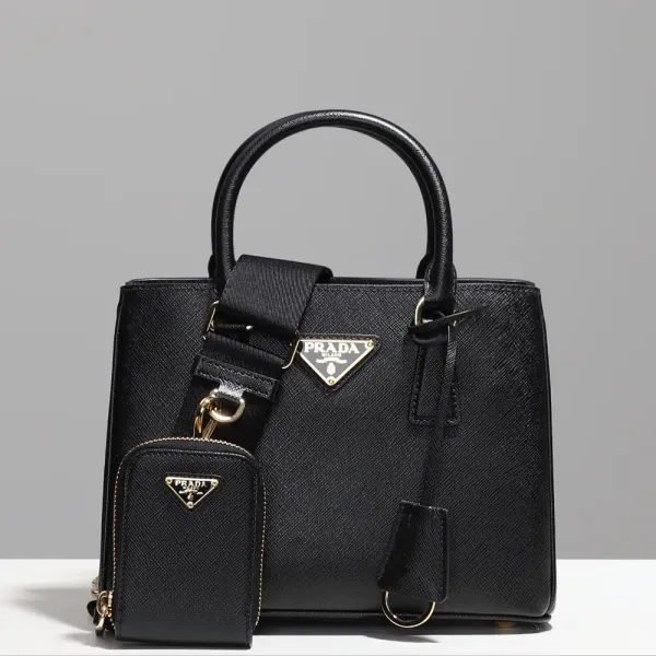 【2026】☆PRADA ガレリア サフィアーノレザー ミニバッグ