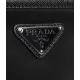 【2026】PRADA ☆ナイロンxサフィアーノレザー クロスボディバッグ 20*16*5cm
