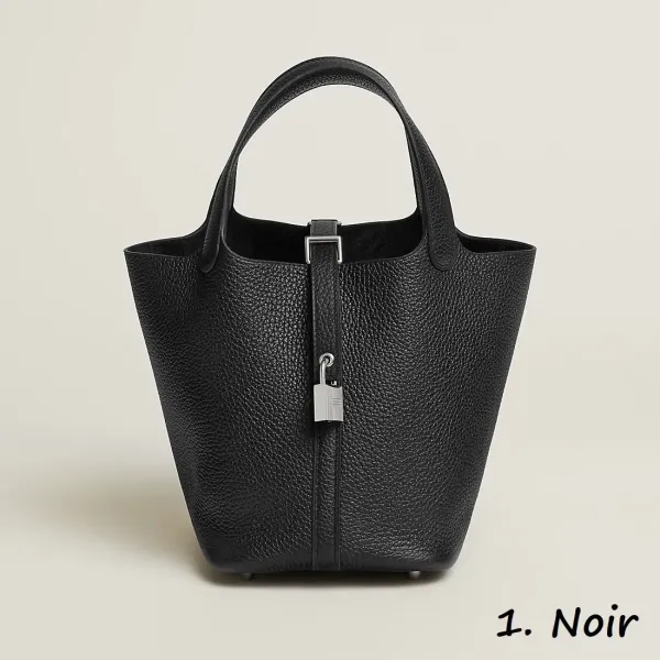 【2026】HERMES エルメス ピコタン PM ブラック トリヨン 18*18*13cm