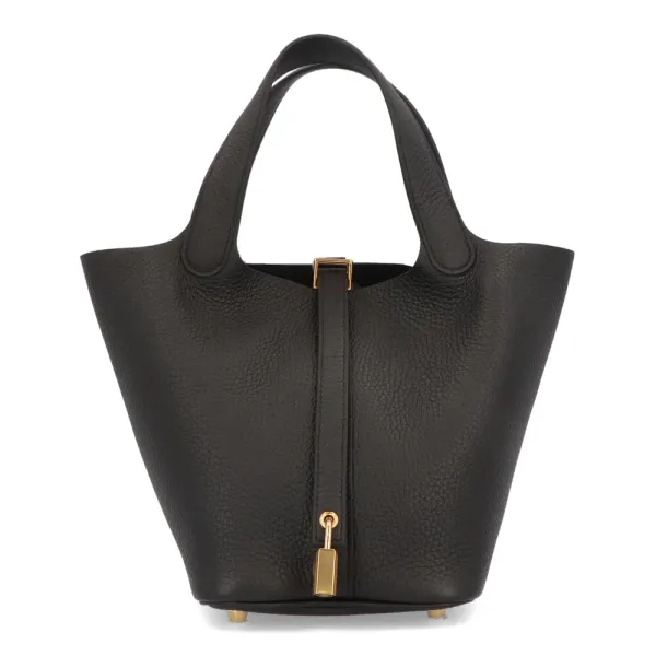 【2026】HERMES エルメス ピコタン PM ブラック トリヨン 18*18*13cm