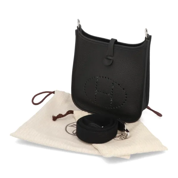 【2026】HERMES エルメス エヴリン TPM ブラック トリヨン 16*19*6cm