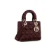【2026】DIOR MY ABCDIOR LADY DIOR カナージュ 選べるチャーム ２way 20 x 17 x 8 cm
