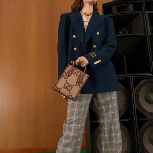【2026】GUCCI ジャンボGG ミニ トートバッグ 16*20*7cm