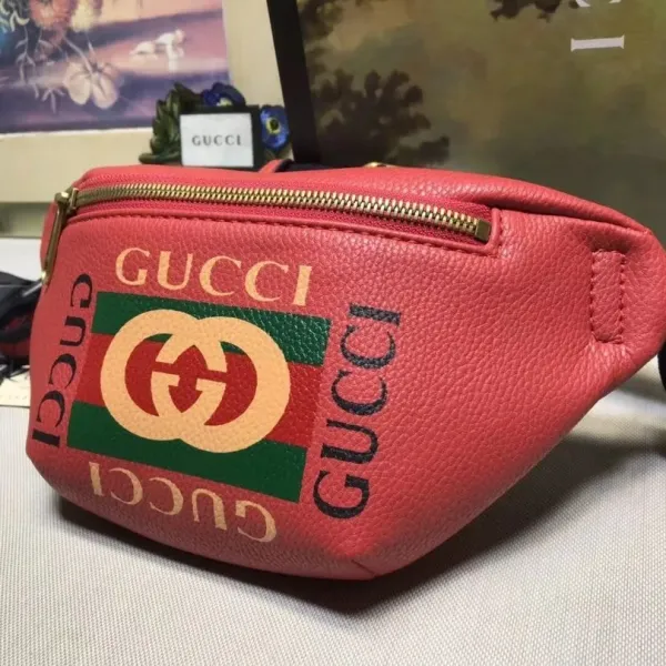 【2026】GUCCI(グッチ) GUCCI プリント スモール ベルトバッグ 3カラー 22*13*6cm