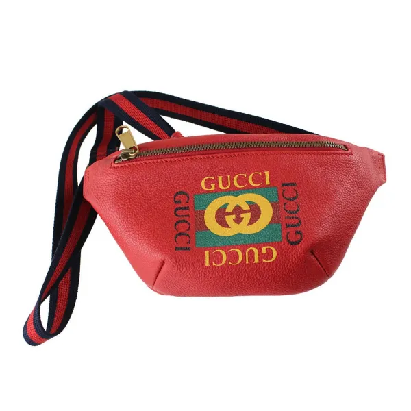 【2026】GUCCI(グッチ) GUCCI プリント スモール ベルトバッグ 3カラー 22*13*6cm