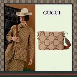 【2026】GUCCI ★ジャンボGG メッセンジャーバッグ 31*24.5*5cm