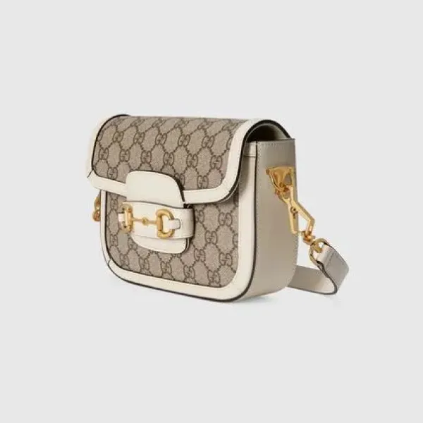 【2026】【GUCCI】☆直営店☆ ホースビット 1955 ミニ バッグ ロゴ 20.6*14.5*5cm