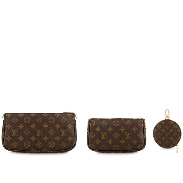 【2026】美品 LOUIS VUITTON ミュルティポシェットアクセソワール 24.0x 16.0x 6.0 cm