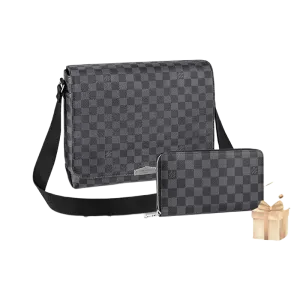 【2026】LOUIS VUITTON ディストリクト MM NV2 長財布 2点セット お得 N40350+N60111 31 x 27 x 8 cm/21 x 12 x 2 cm
