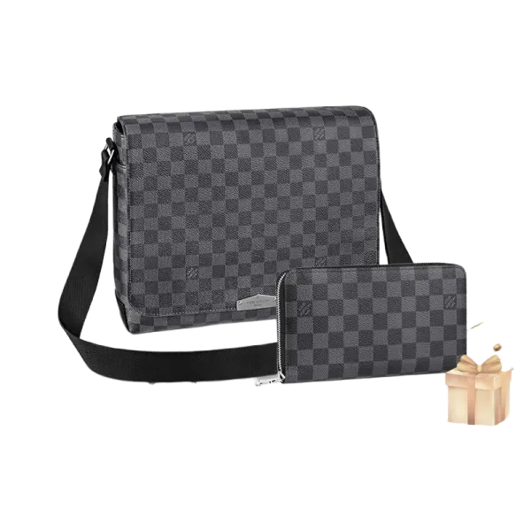 【2026】LOUIS VUITTON ディストリクト MM NV2 長財布 2点セット お得 N40350+N60111 31 x 27 x 8 cm/21 x 12 x 2 cm
