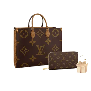 【2026】LOUIS VUITTON ルイヴィトン トートバッグ 長財布 2点セット お得 M45320+M60017 41.0 x 34.0 x 19.0 cm/19.5 x 10.5 x 2.5 cm