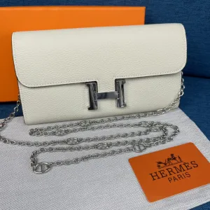 【2026】HERMÈS ショルダー & 長財布 9カラー 22X11CM