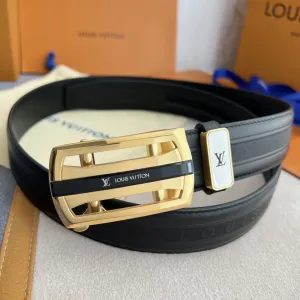 【2026】【 LOUIS VUITTON】(ルイヴィトン) 3.5cmベルト メンズ