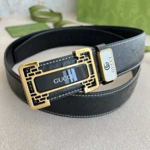 【2026】【 GUCCI】(クッチ)  3.8cm   ベルト メンズ