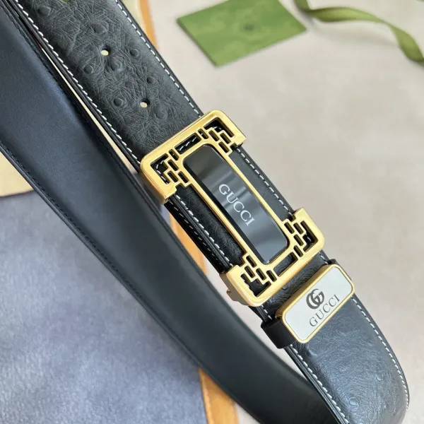 【2026】【 GUCCI】(クッチ)  3.8cm   ベルト メンズ