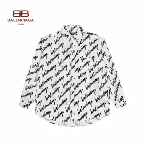 【2026】【BALENCIAGA  公式旗艦店】バレンシアガ   シャツ ご好評に付き再入荷！