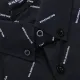 【2026】Balenciaga 春　長袖　シャツ　白　黒　ロゴ　アルファベットのプリント