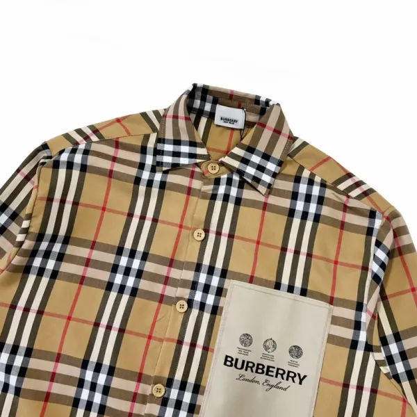 【2026】【BURBERRY  公式旗艦店】バーバリー  シャツ   ご好評に付き再入荷！