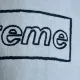 【2026】シュプリームSupreme 21ss Week 18 × KAWS 連名 チョーク LOGO クレヨン スケッチ レター ボックス ロゴ 半袖 Tシャツ