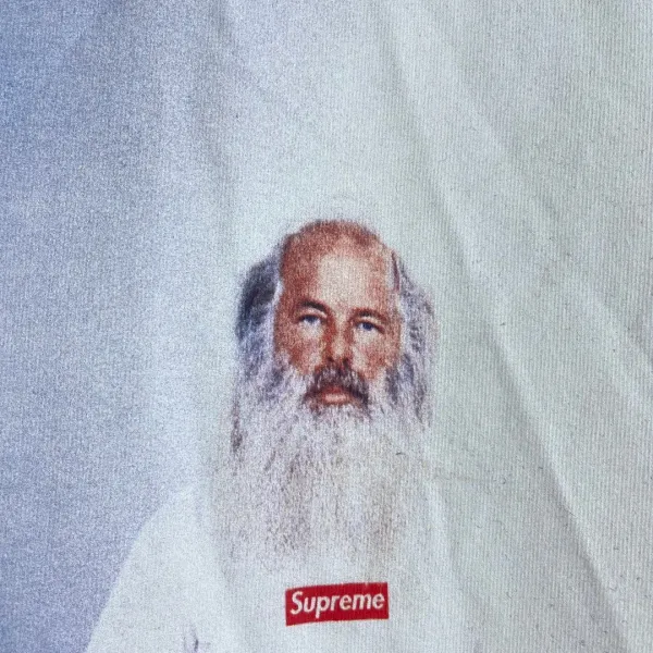 【2026】シュプリームSupreme 21FW Rick Rubin Tee 白ひげ老人写真半袖Tシャツ 人気