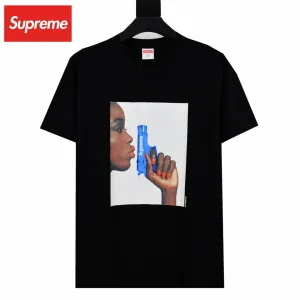 【2026】シュプリームSupreme SS21 Week 1 Water Pistol Tee 水鉄砲プリント 半袖Tシャツ 人気