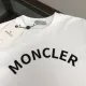 【2026】MONCLER モンクレール　　半袖シャツ　Tシャツ　長く着て変形しにくい　シンプルの風格　ファッション　かっこいい　白　黒　グレー　男女兼用